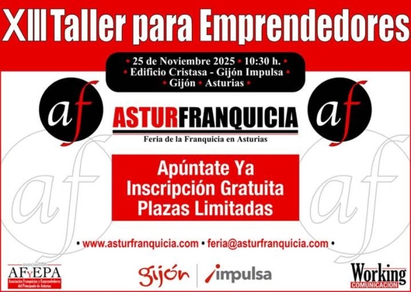 Taller para Emprendedores en AsturFranquicia 2025